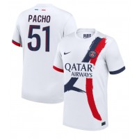 Paris Saint-Germain Willian Pacho #51 Auswärtstrikot 2024-25 Kurzarm